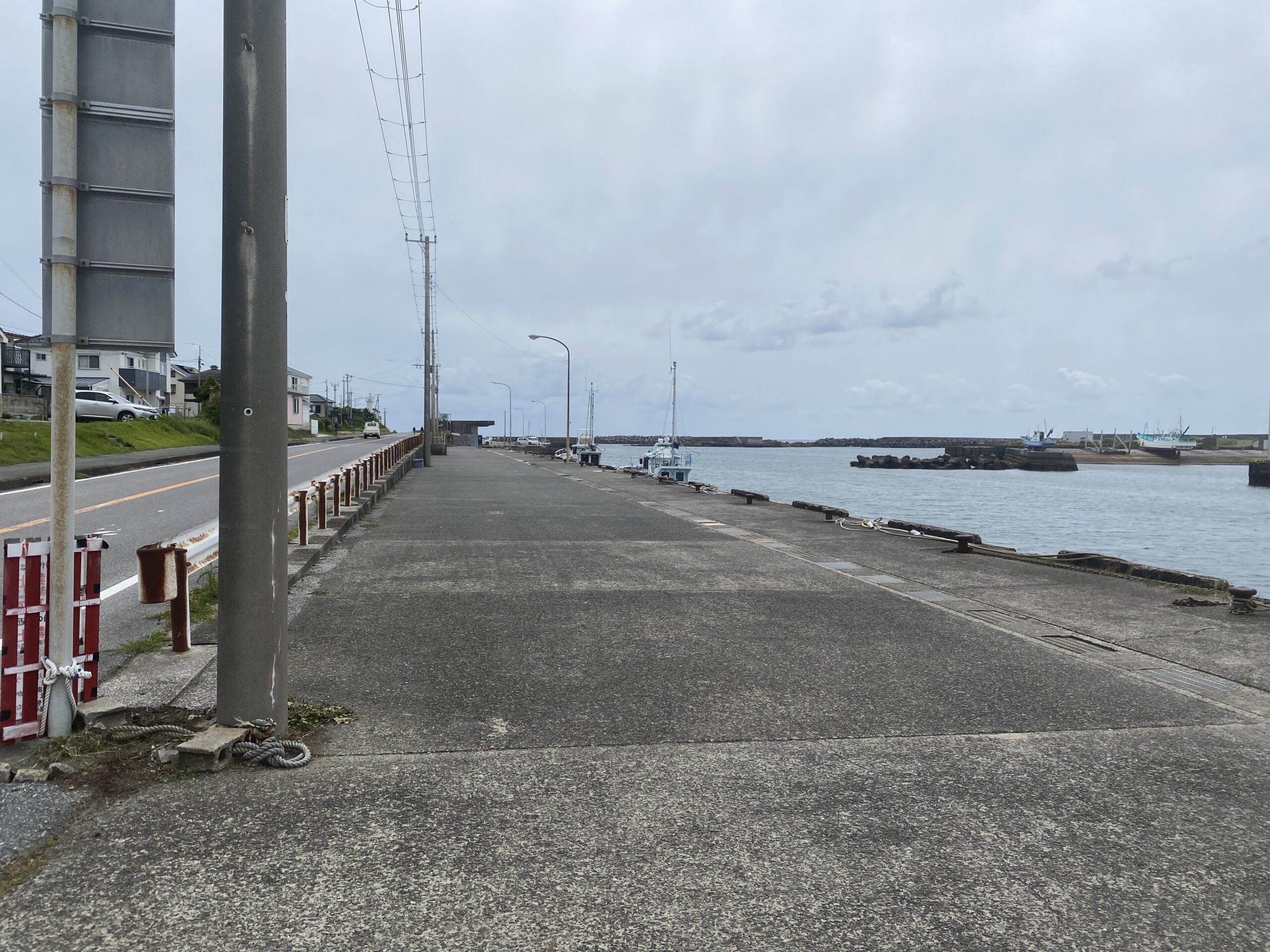乙浜漁港　釣り禁止エリア