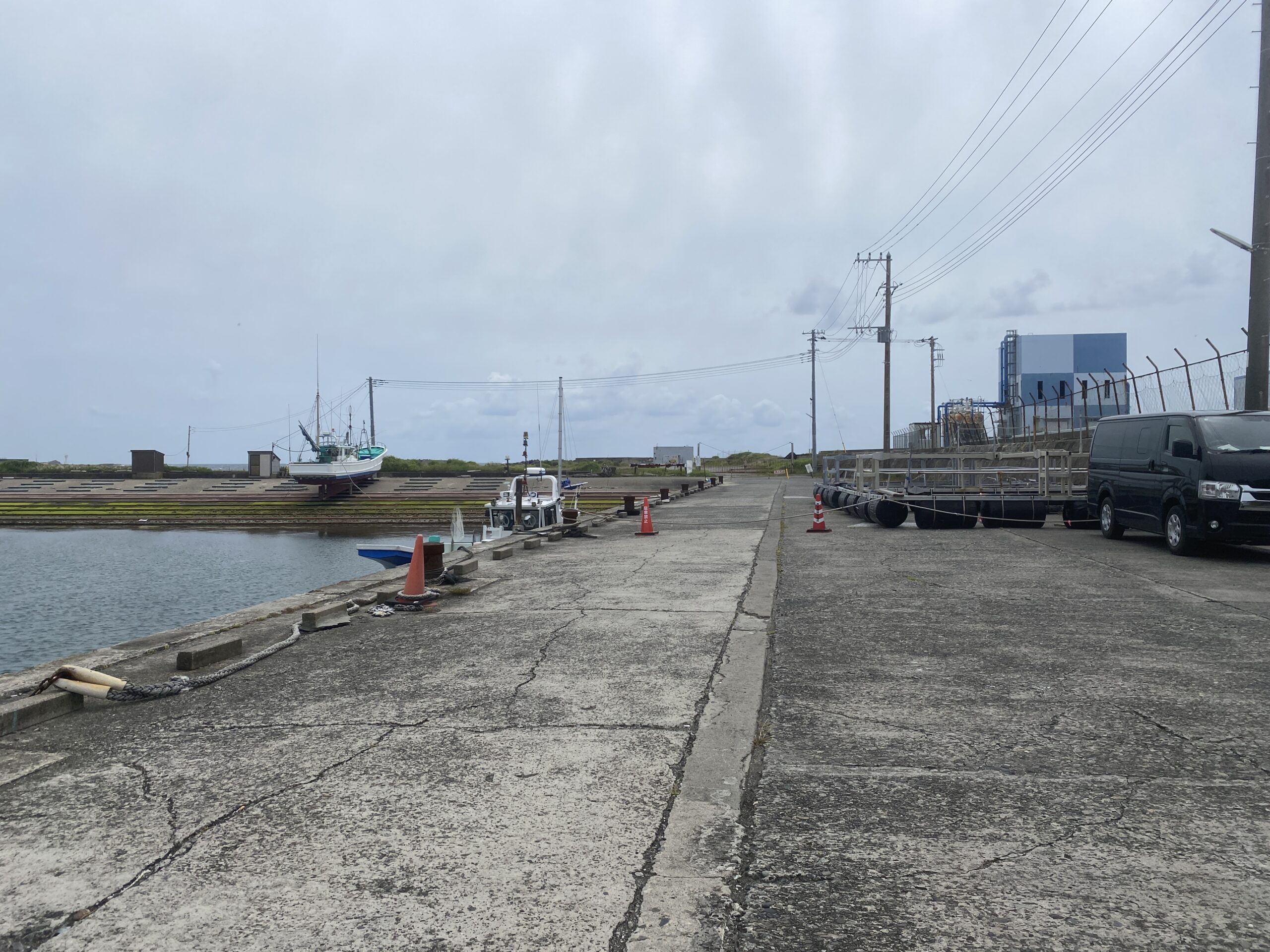 乙浜漁港　釣り禁止エリア