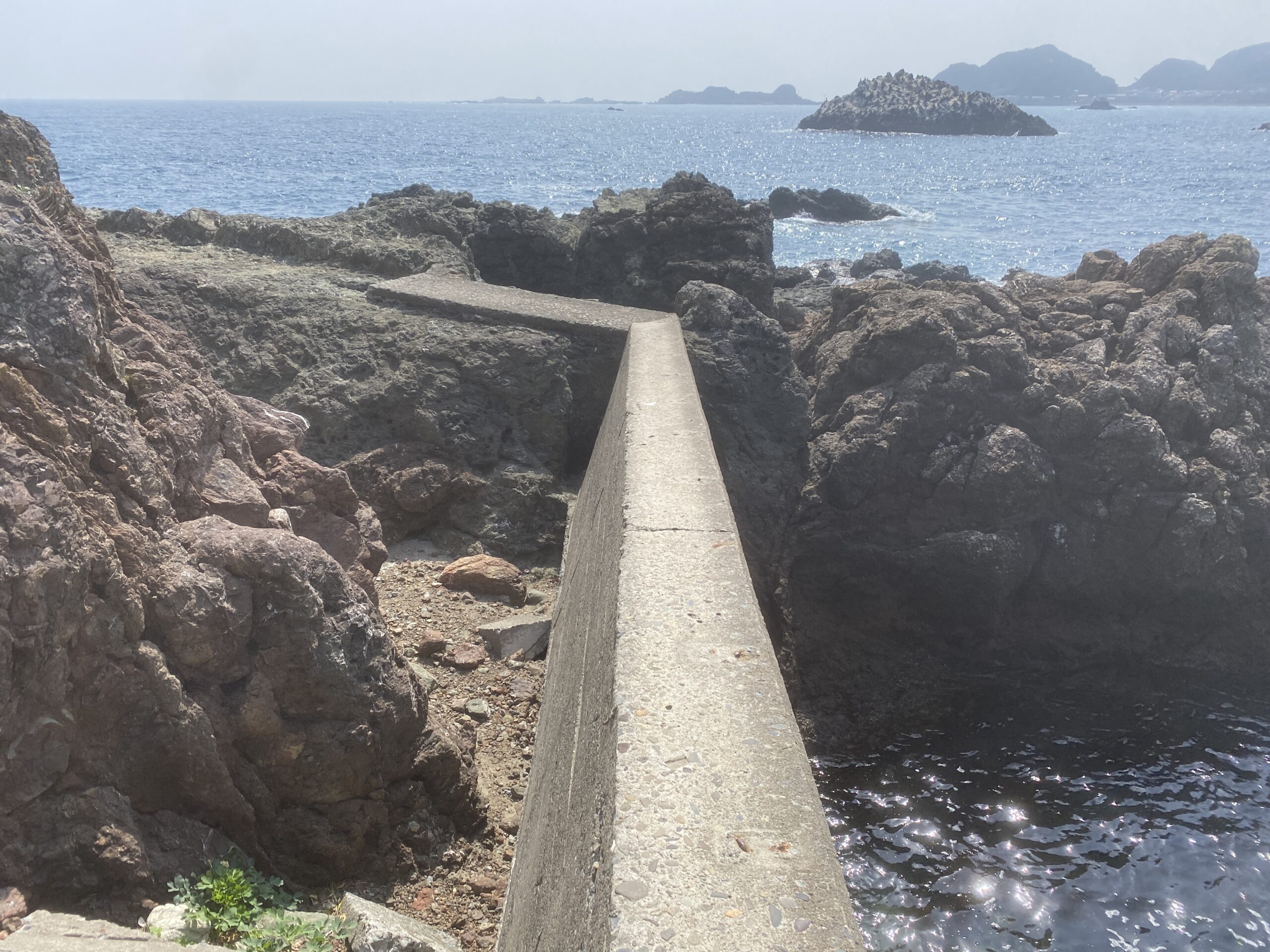 鴨川漁港　弁天島　釣り