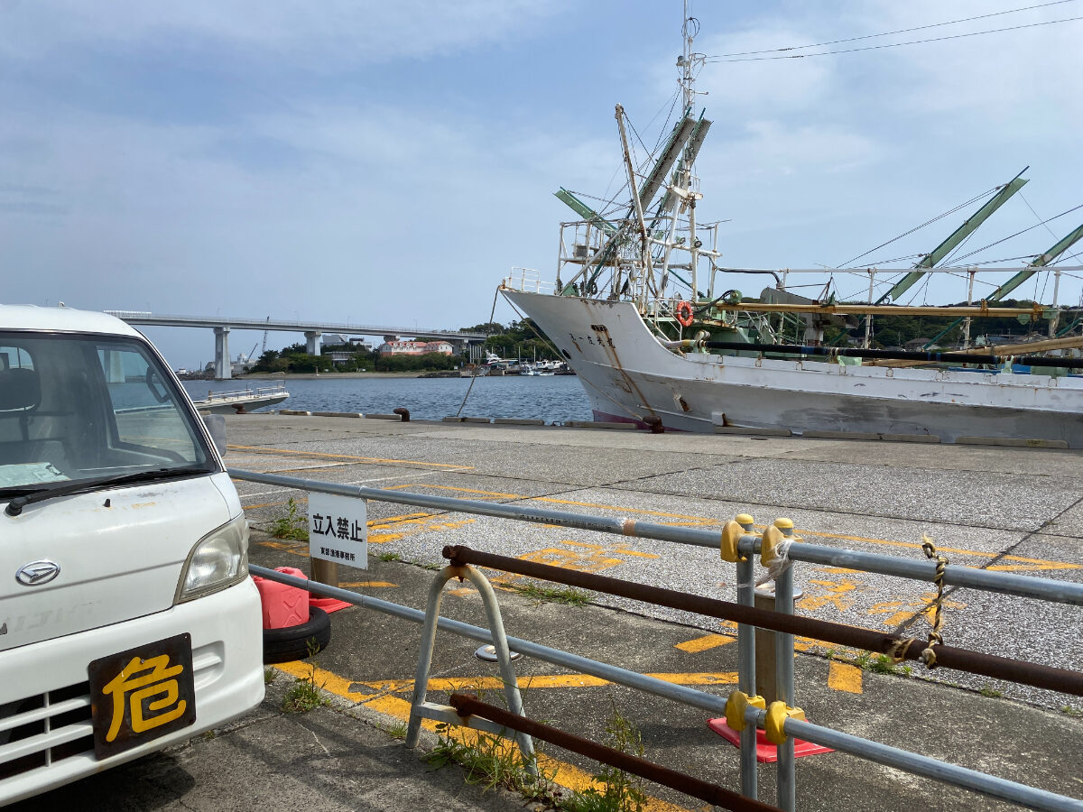 三崎港　釣り禁止