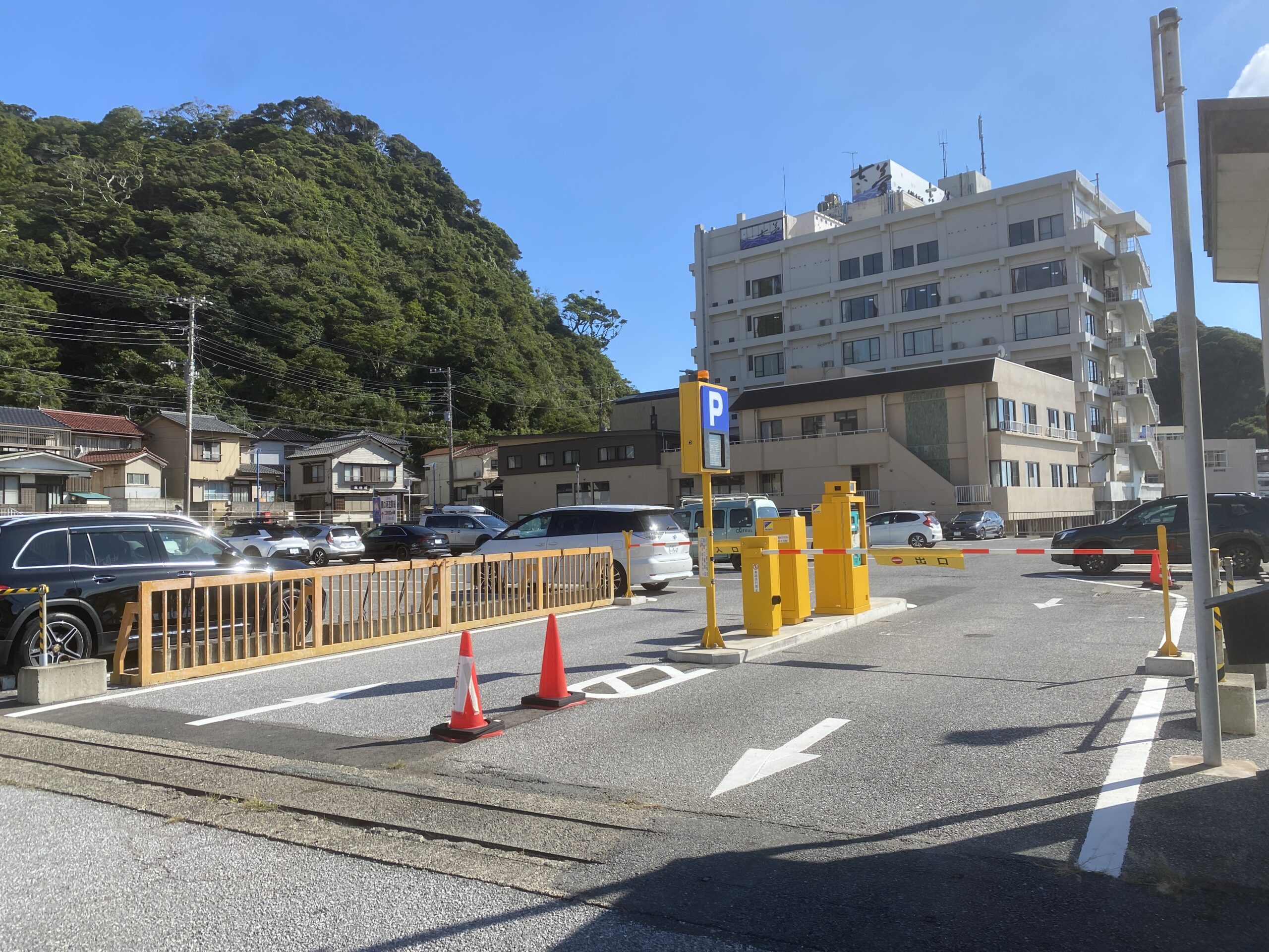 小湊港　開放されている釣りエリア