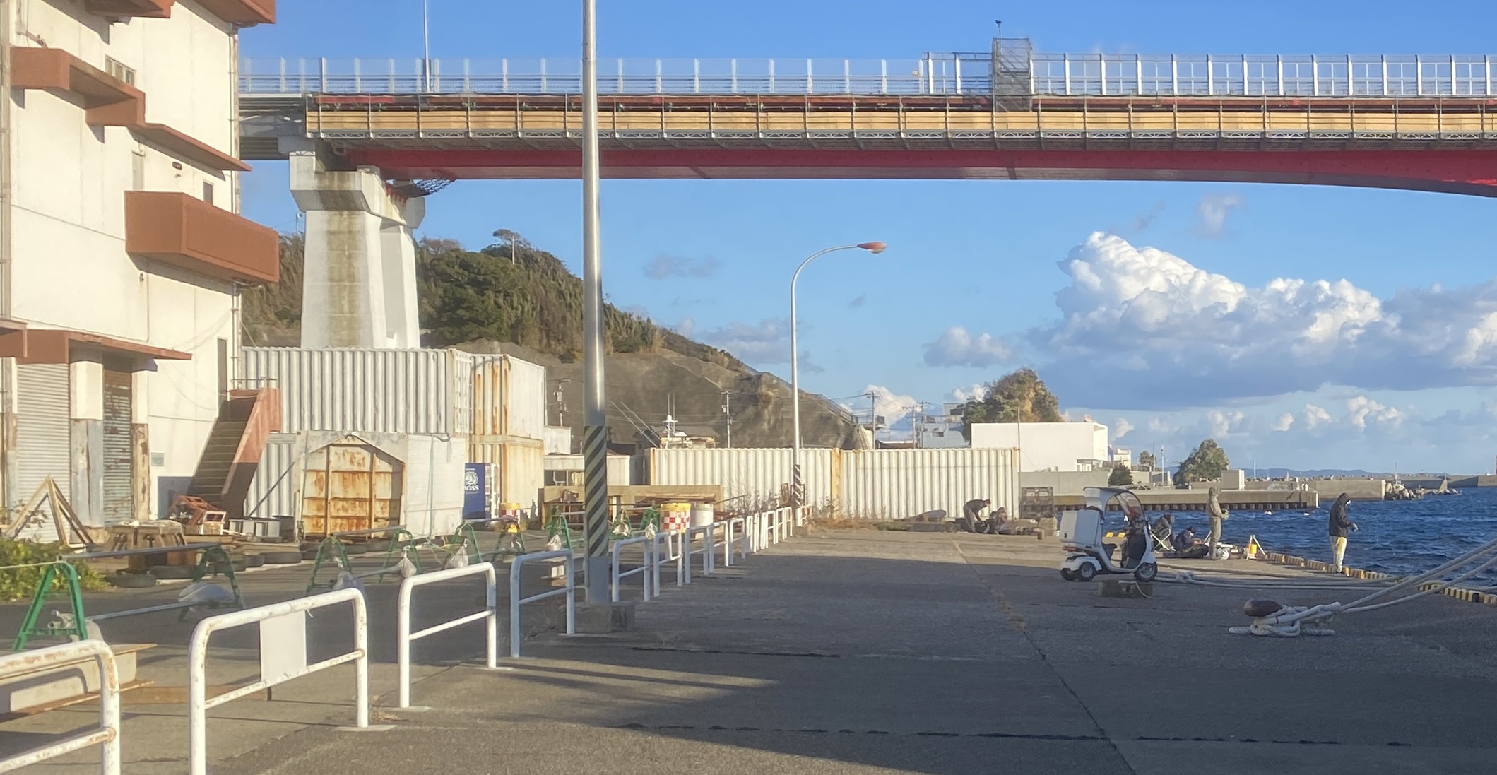 三崎港　製氷所前　駐車禁止