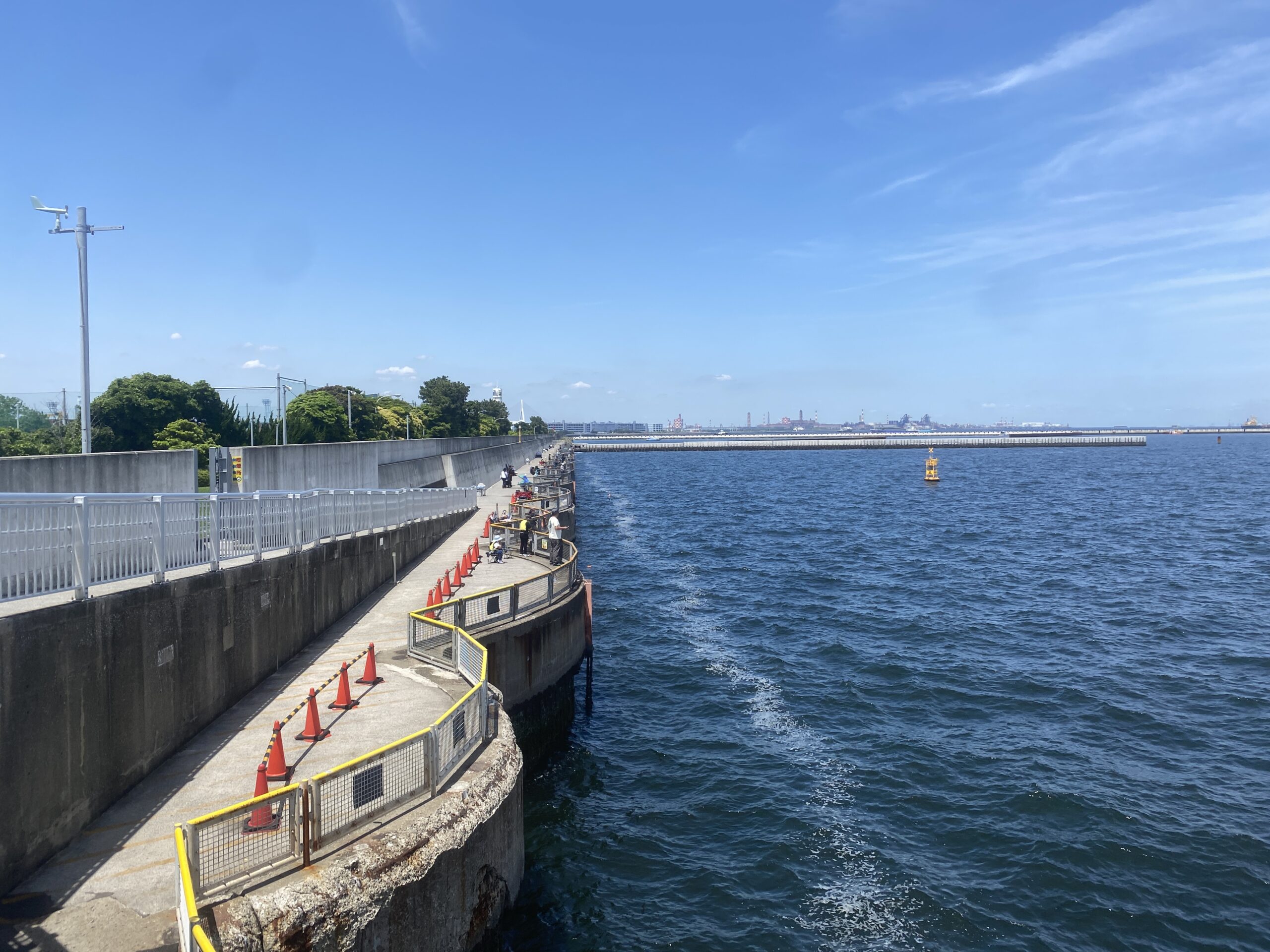 本牧海づり施設　釣り