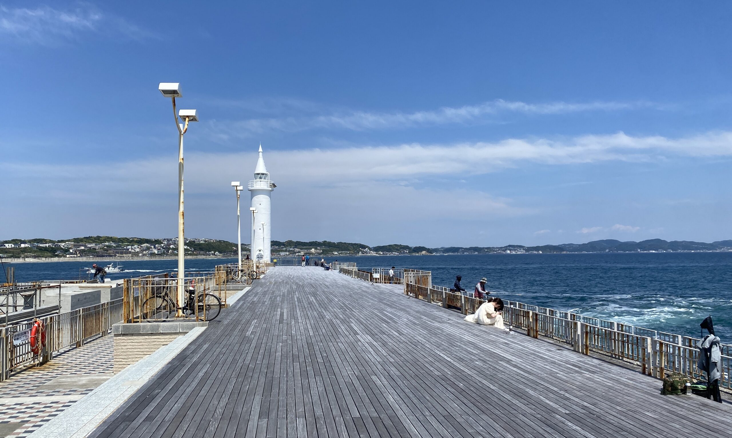 江ノ島 釣り 白灯堤防