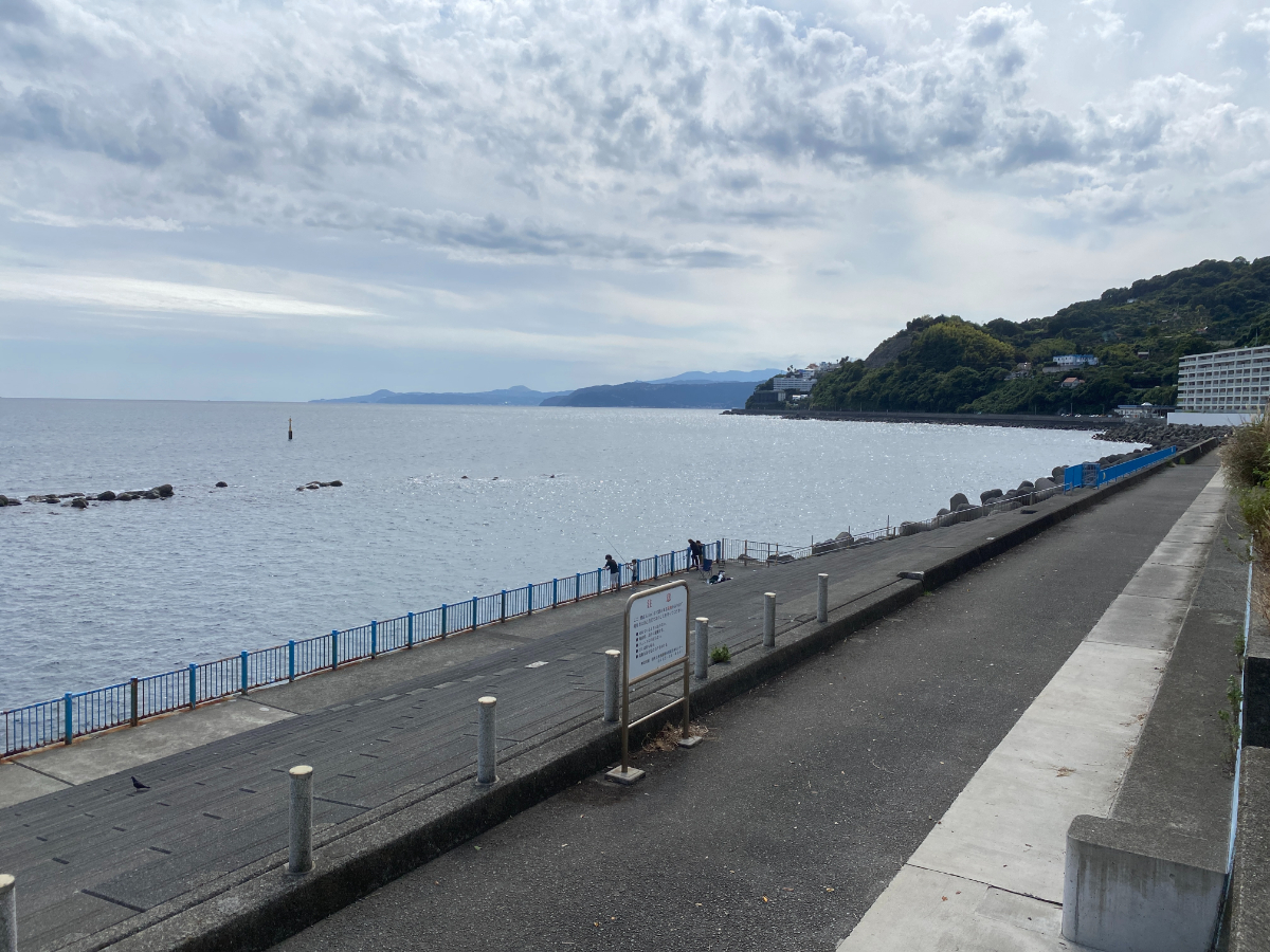 湯河原海浜公園　釣り