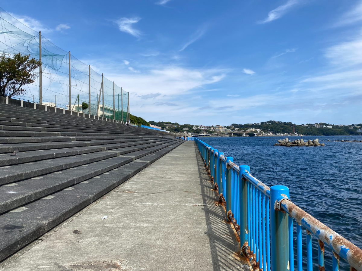 湯河原海浜公園　釣り
