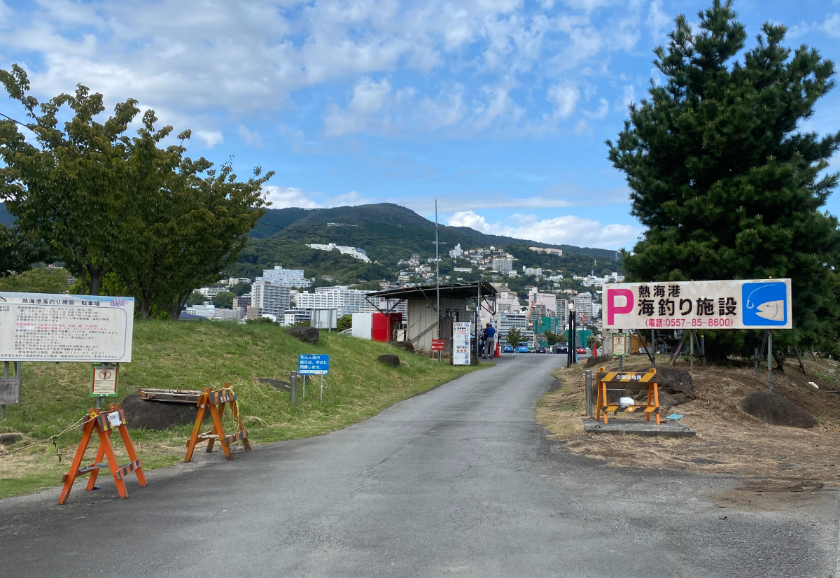 熱海港海釣り施設　釣り