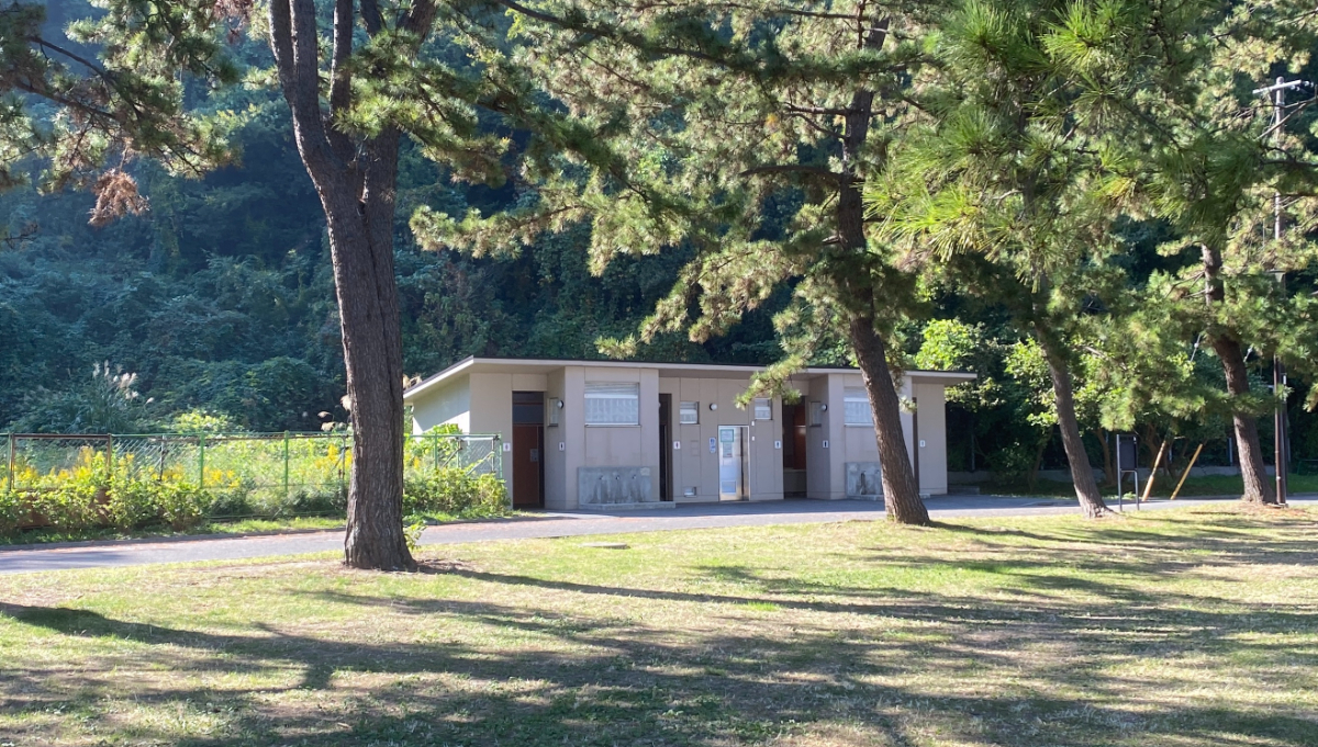 野島公園　釣り　トイレ