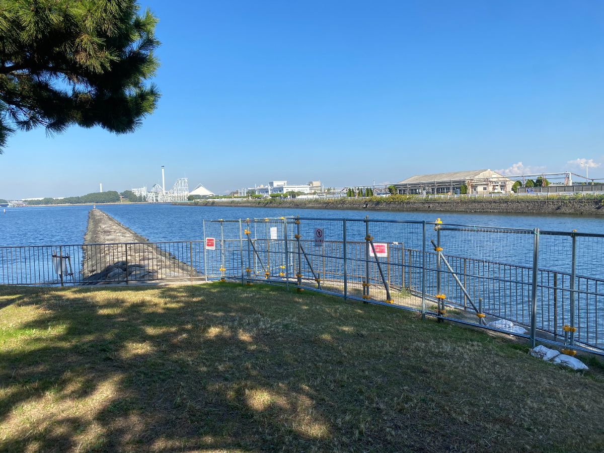 野島公園　釣り