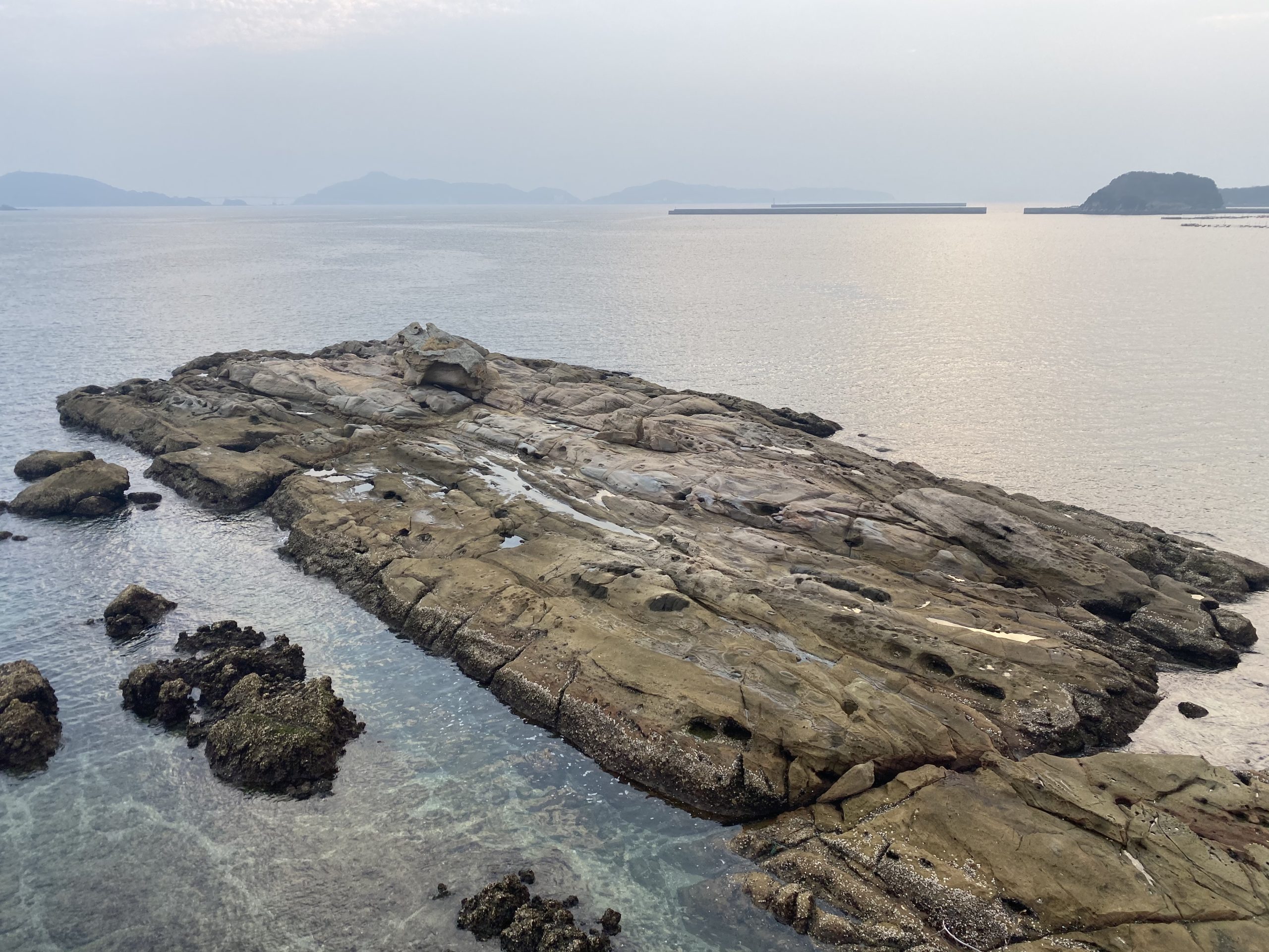 長崎神ノ島マリア像周辺ドンク岩
