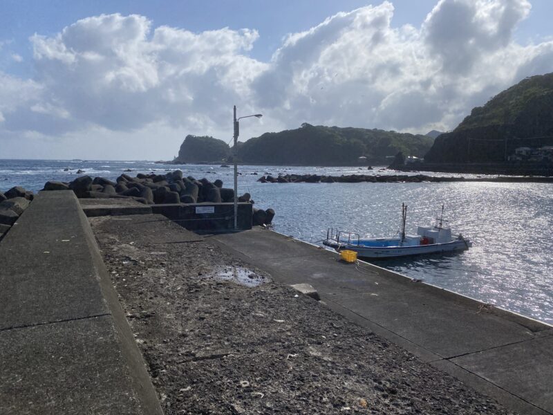 下流漁港　釣り