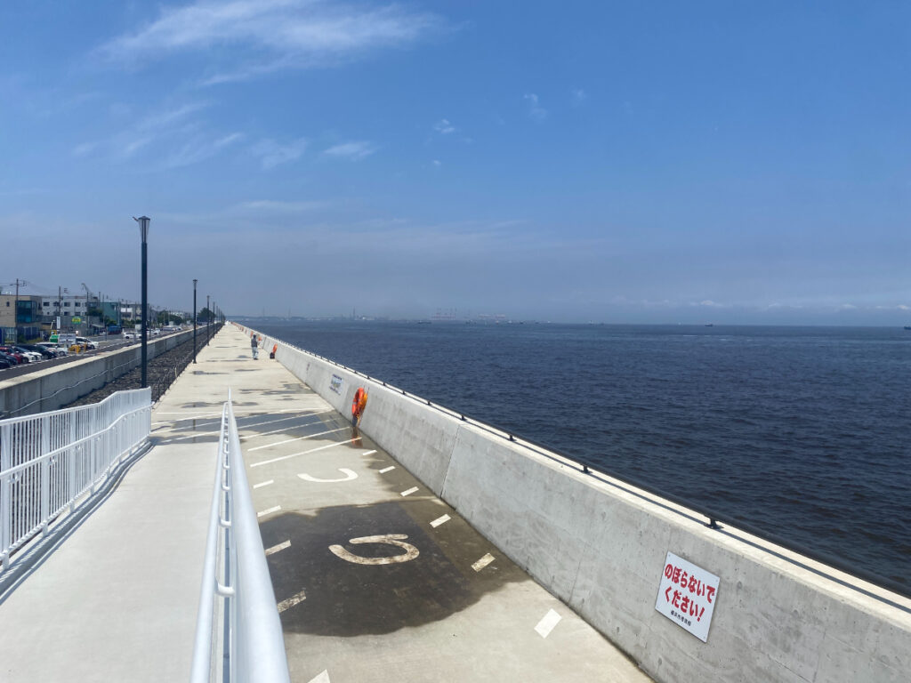 金沢水際線緑地 釣り