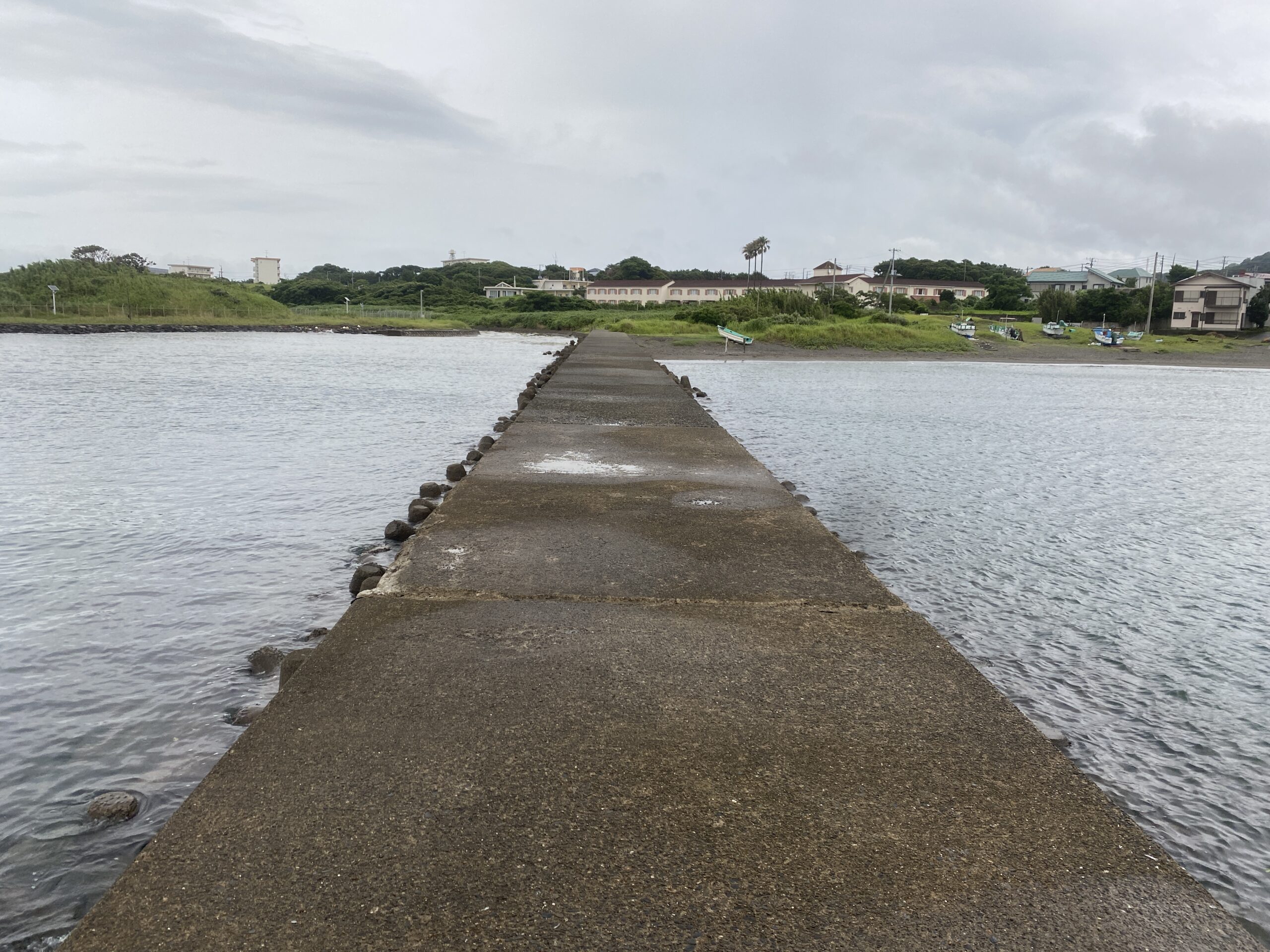 大賀堤防　釣り