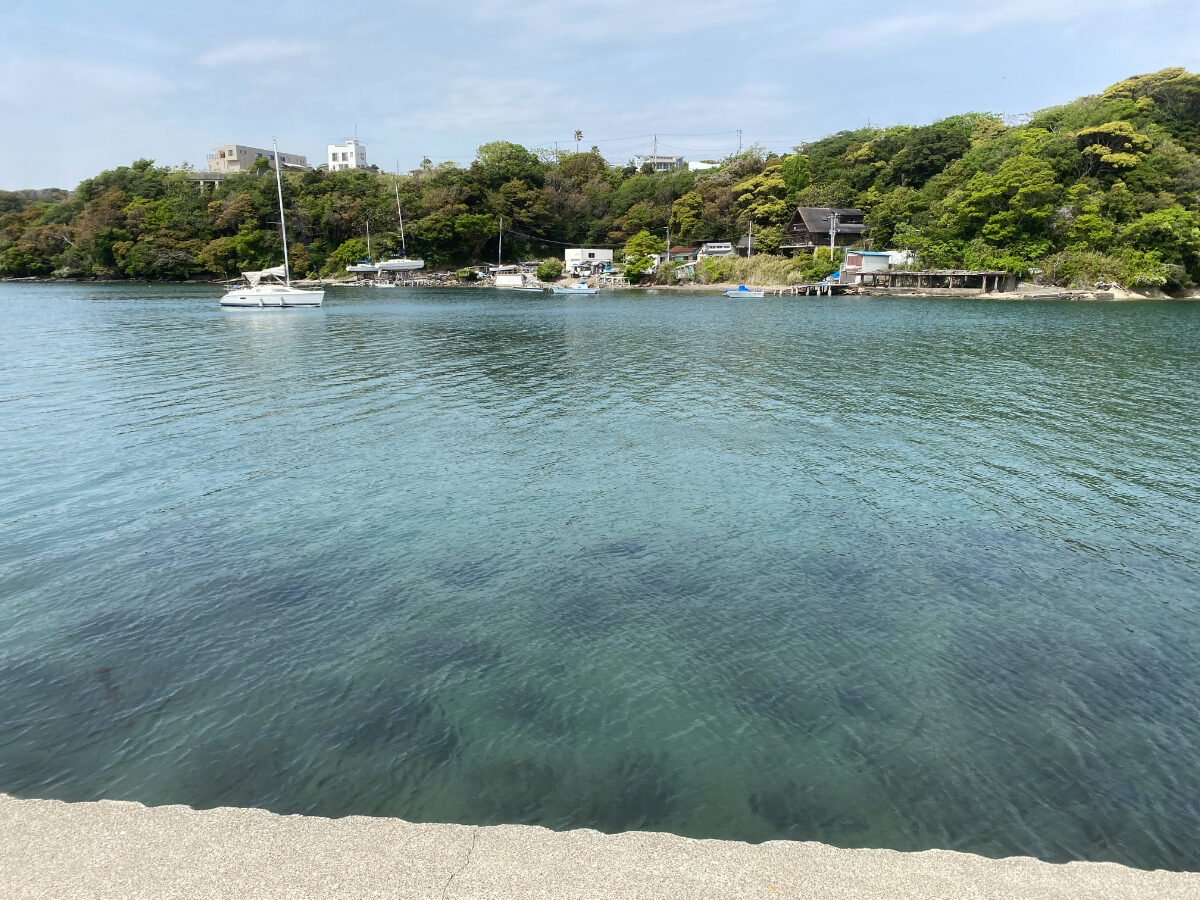 油壷京急マリーナ前　白須護岸