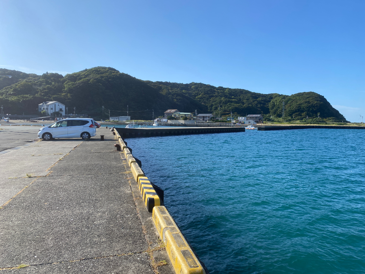 宿田曽漁港　釣り