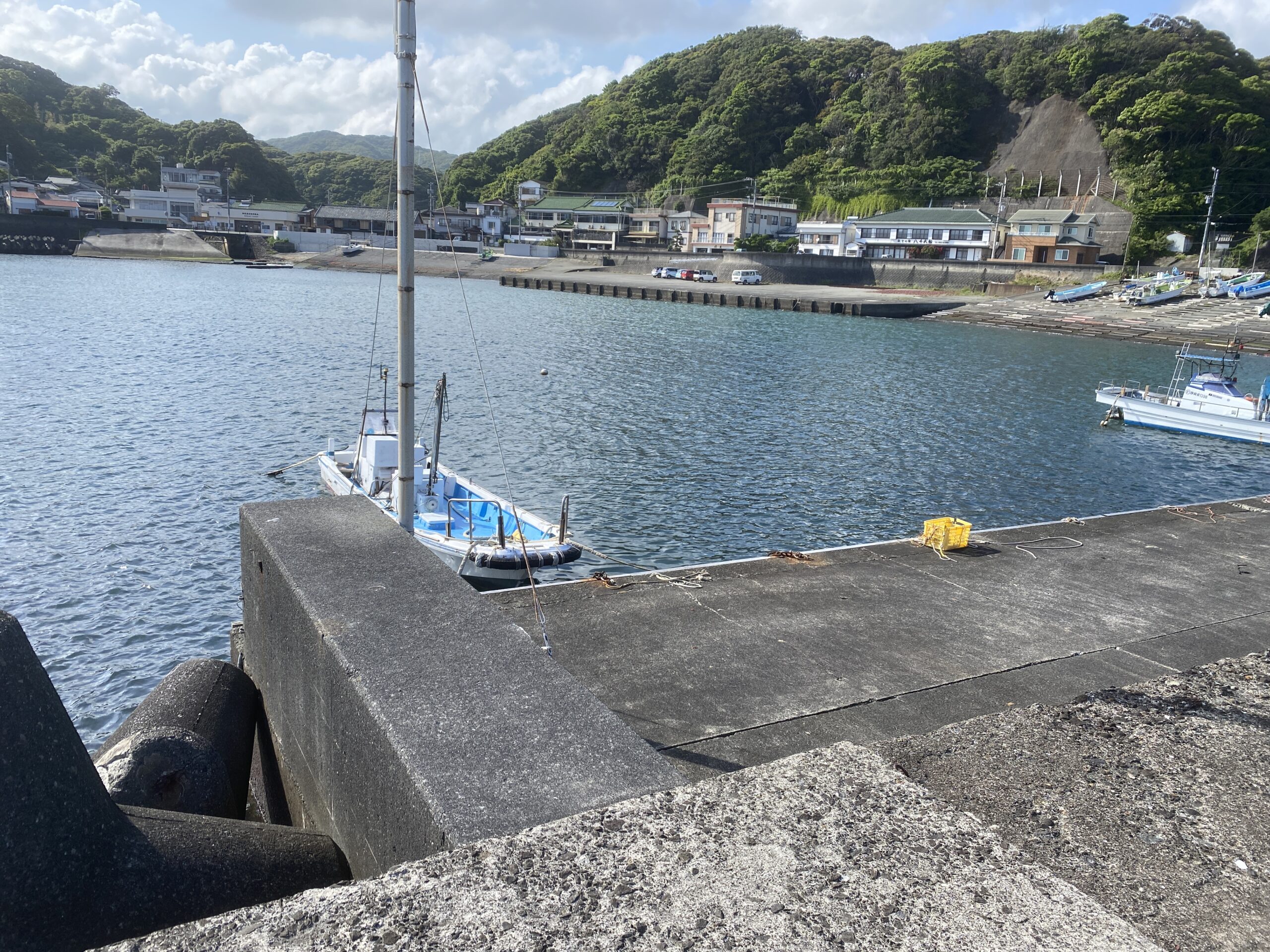 下流漁港　釣り