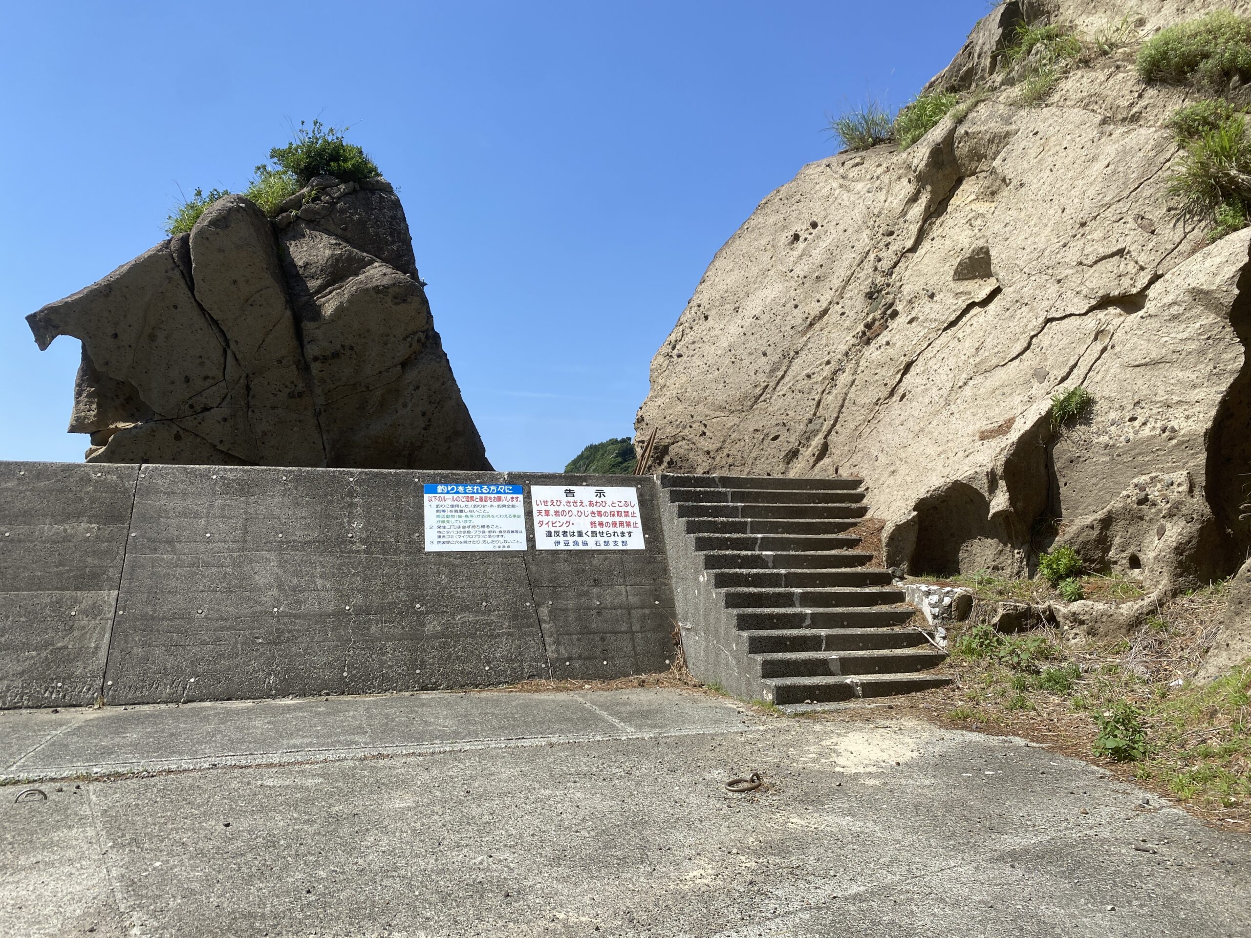 石部漁港　釣り