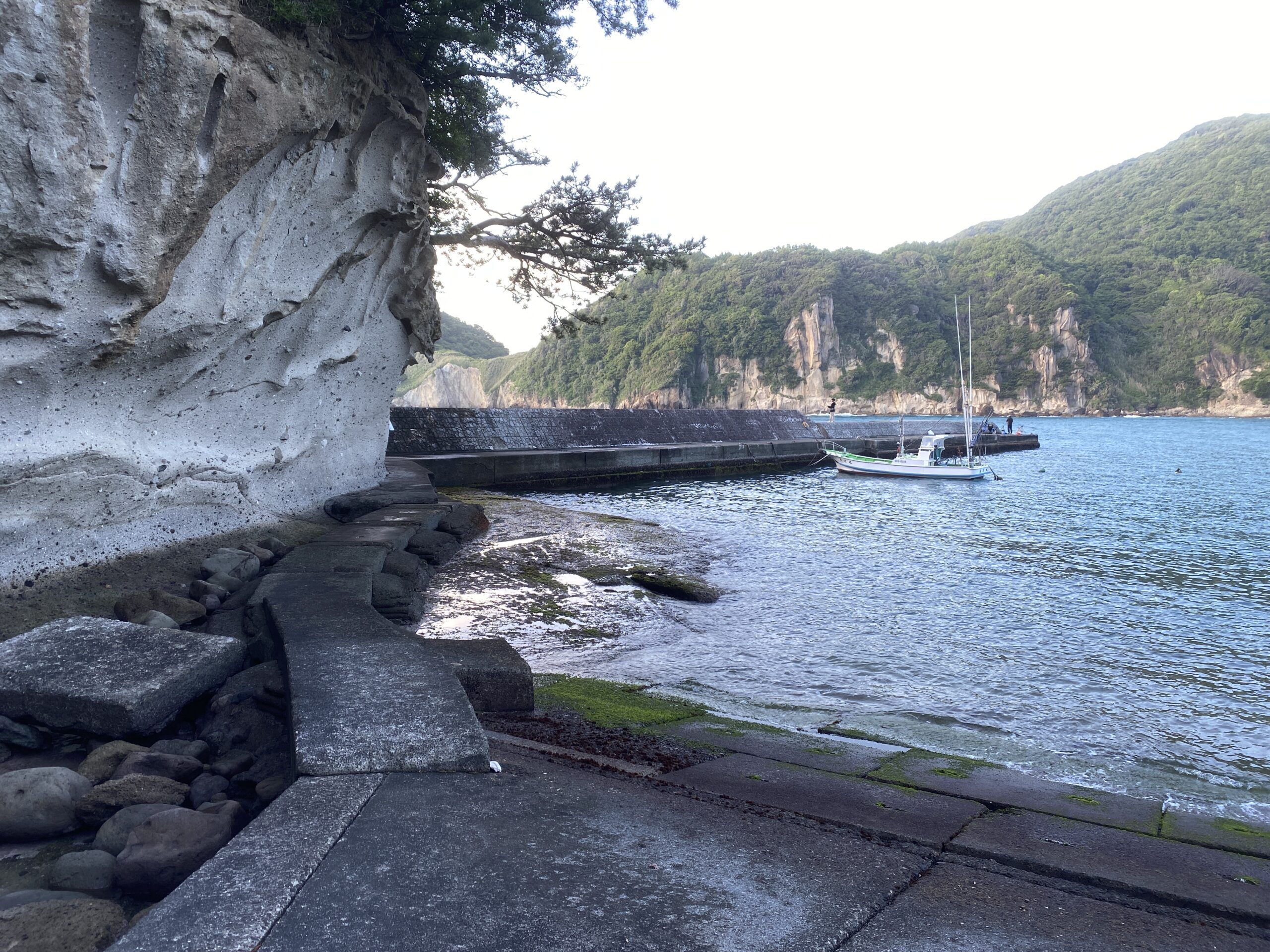 岩地漁港　釣り