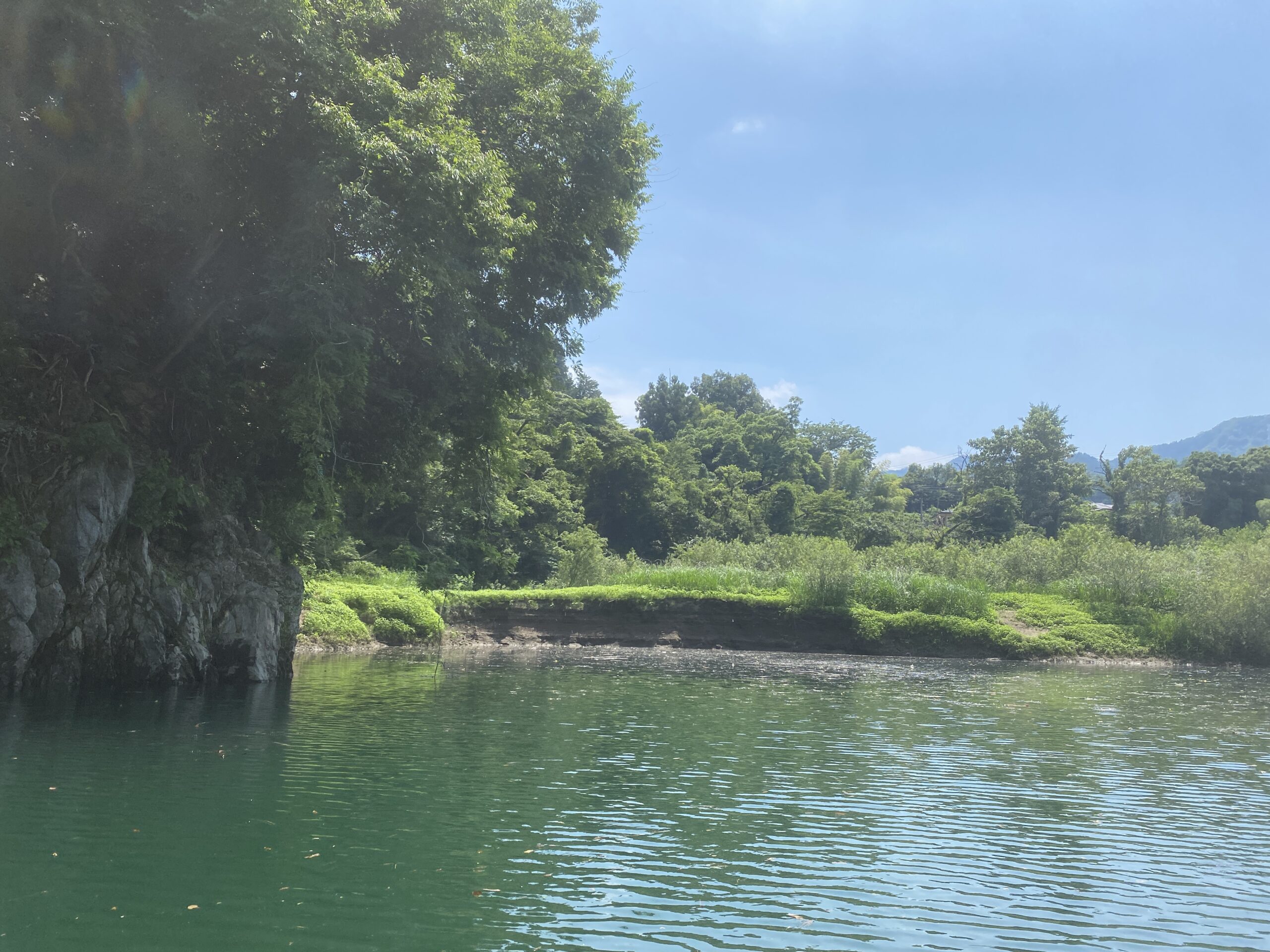 津久井湖　バス釣り　旧道志川周辺