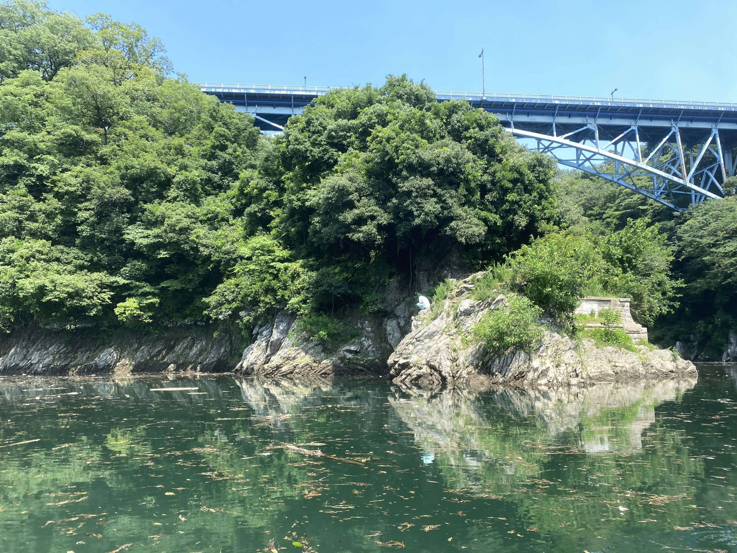 津久井湖　バス釣り　旧道志川周辺