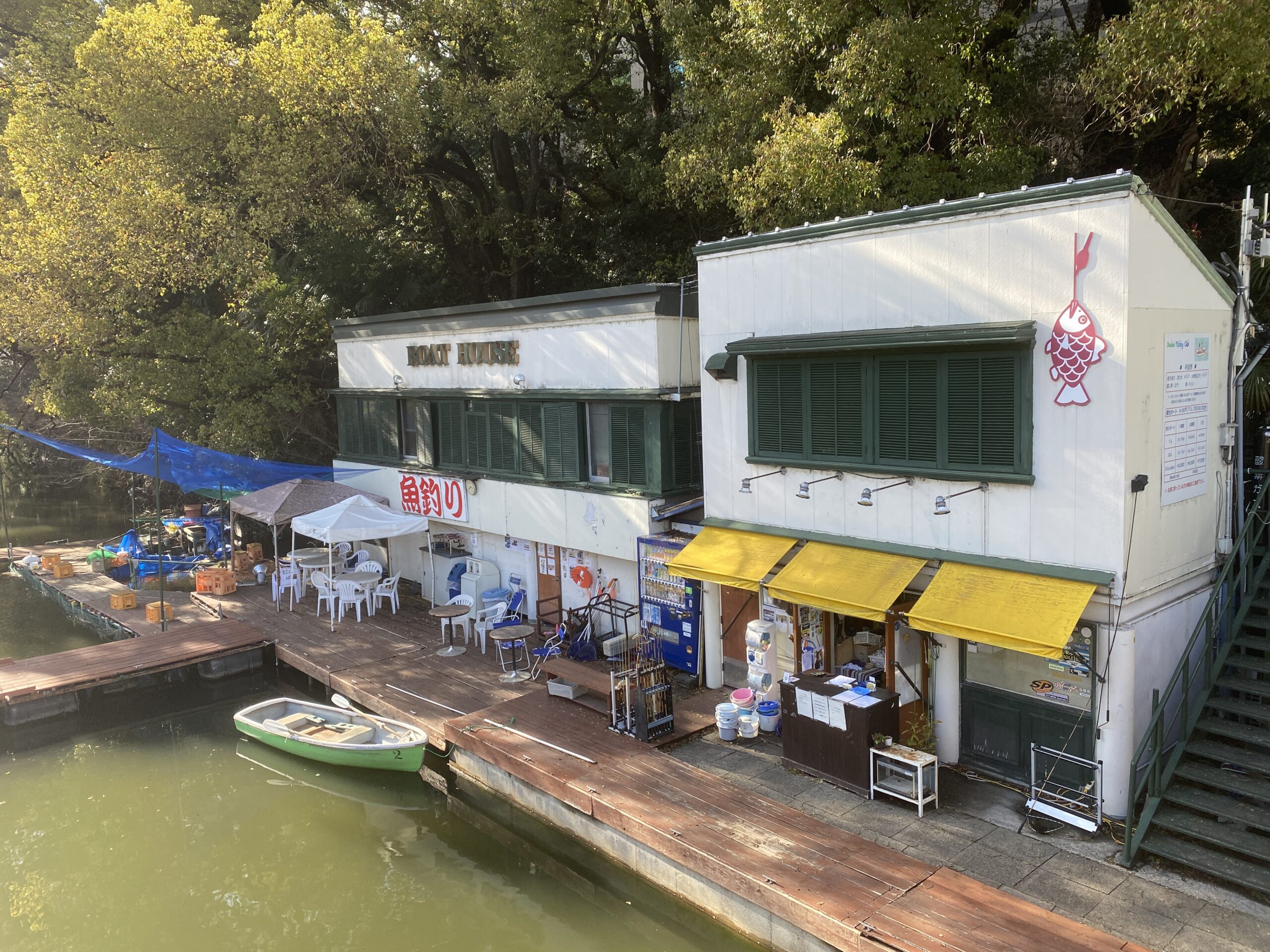 バス釣り　弁天堀