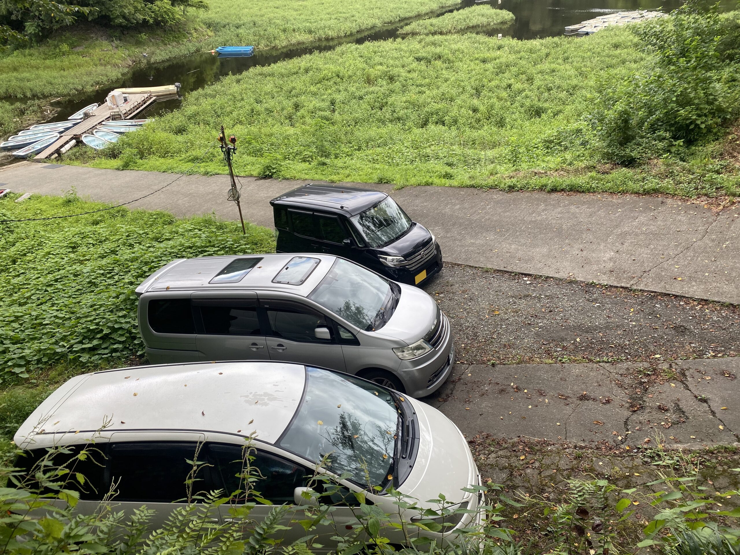 津久井湖 バス釣り 沼本ボート駐車場