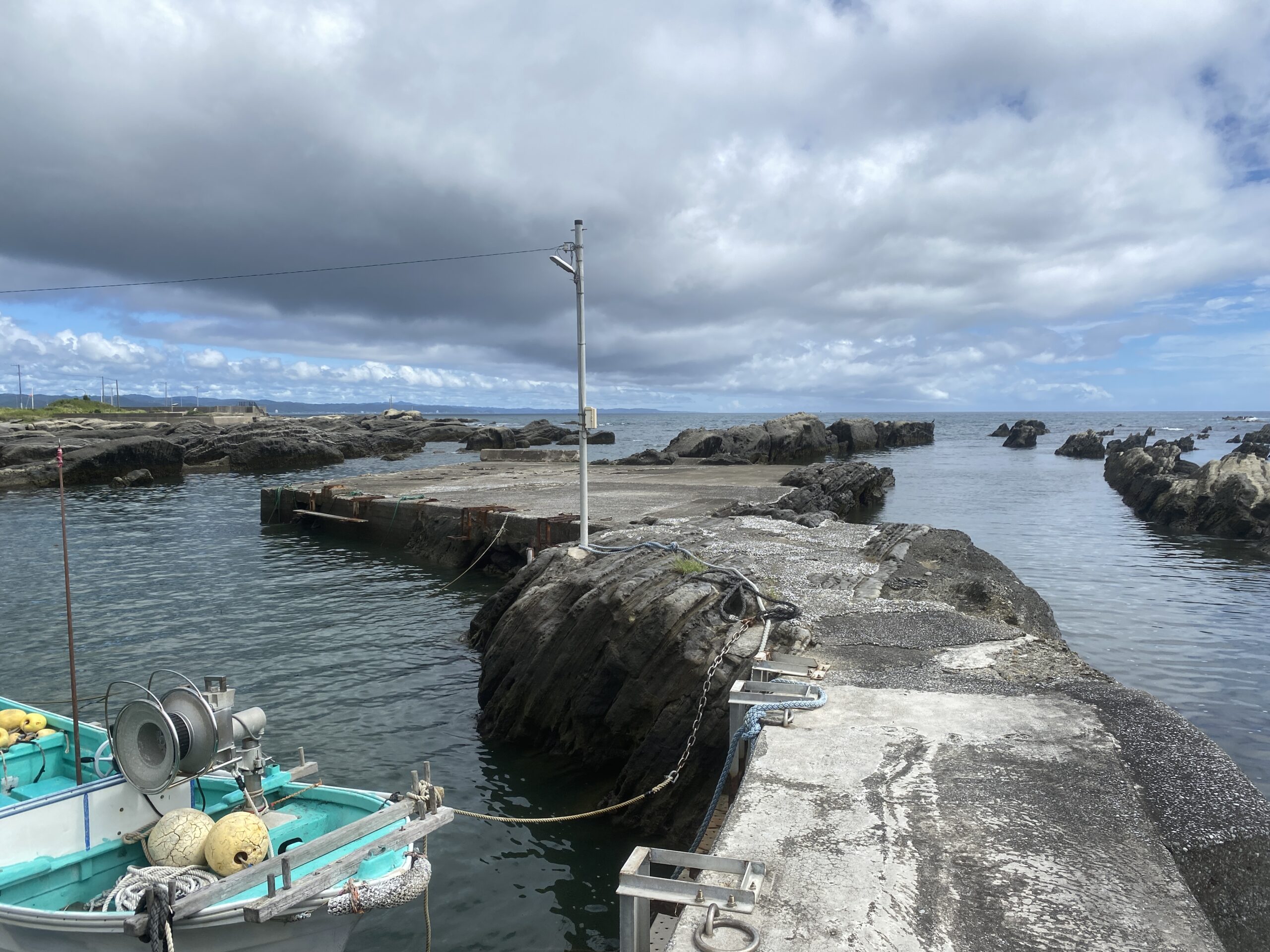 南房総の漁港　境港　釣り