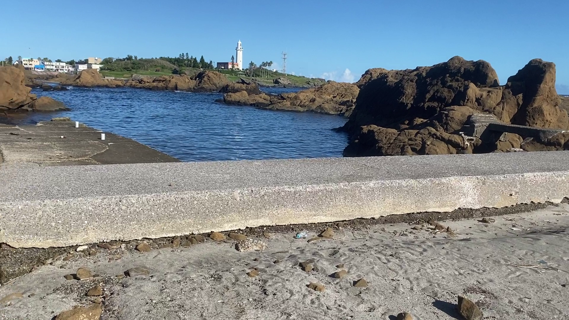 南房総　野島崎　渚弁財天下の磯