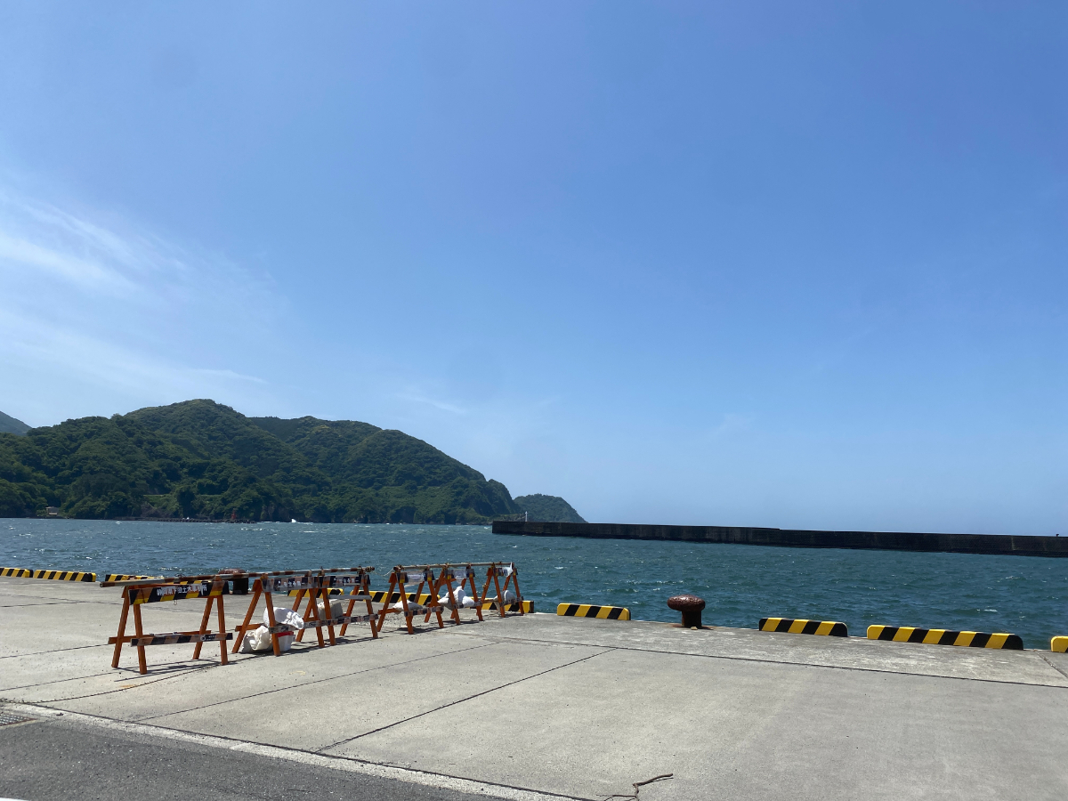 松崎新港　釣り