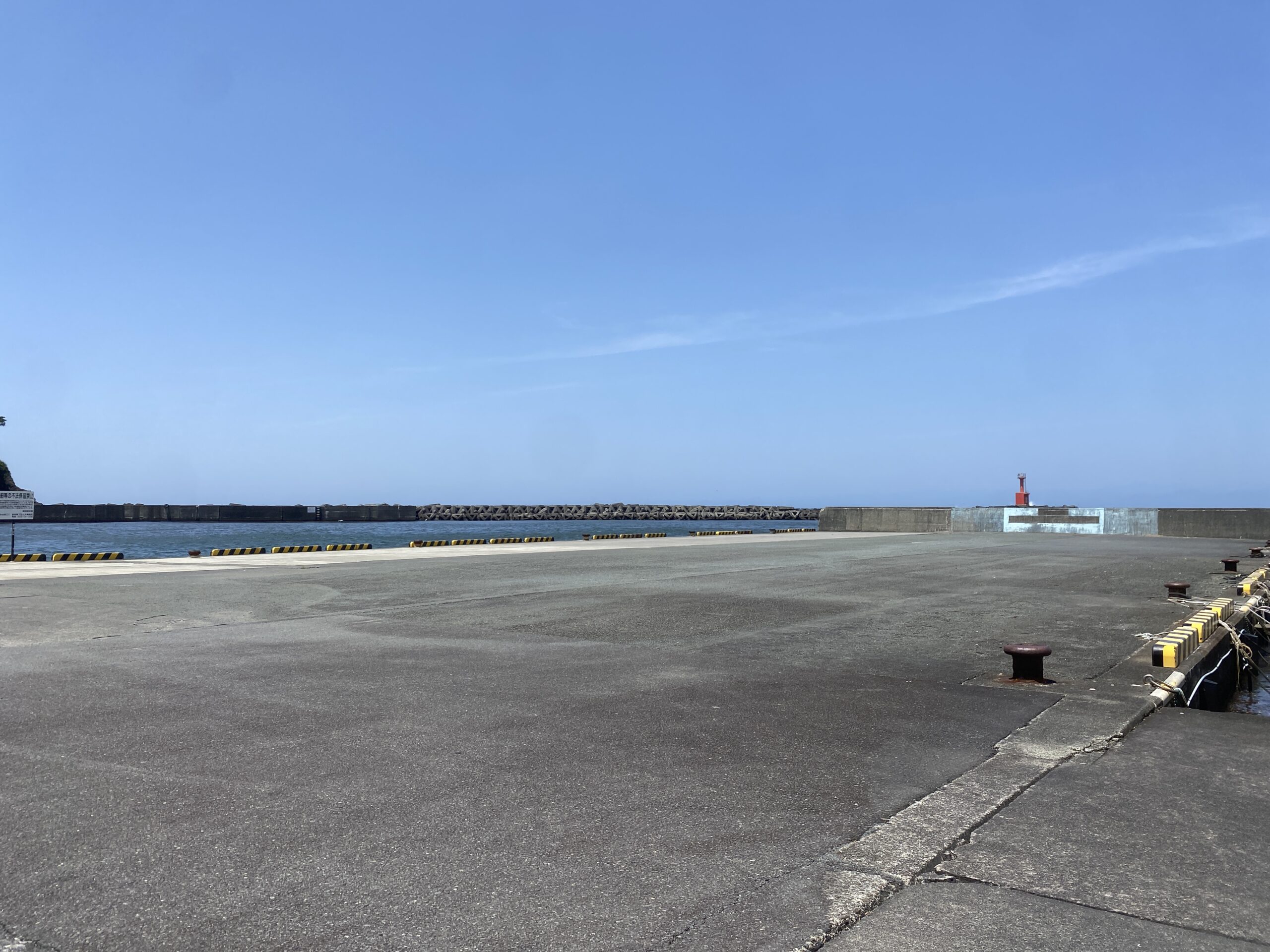 松崎港（旧港）　釣り