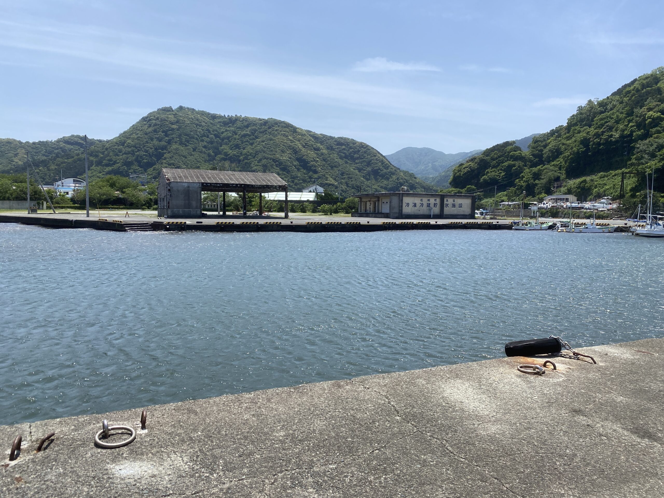 松崎港（旧港）　釣り