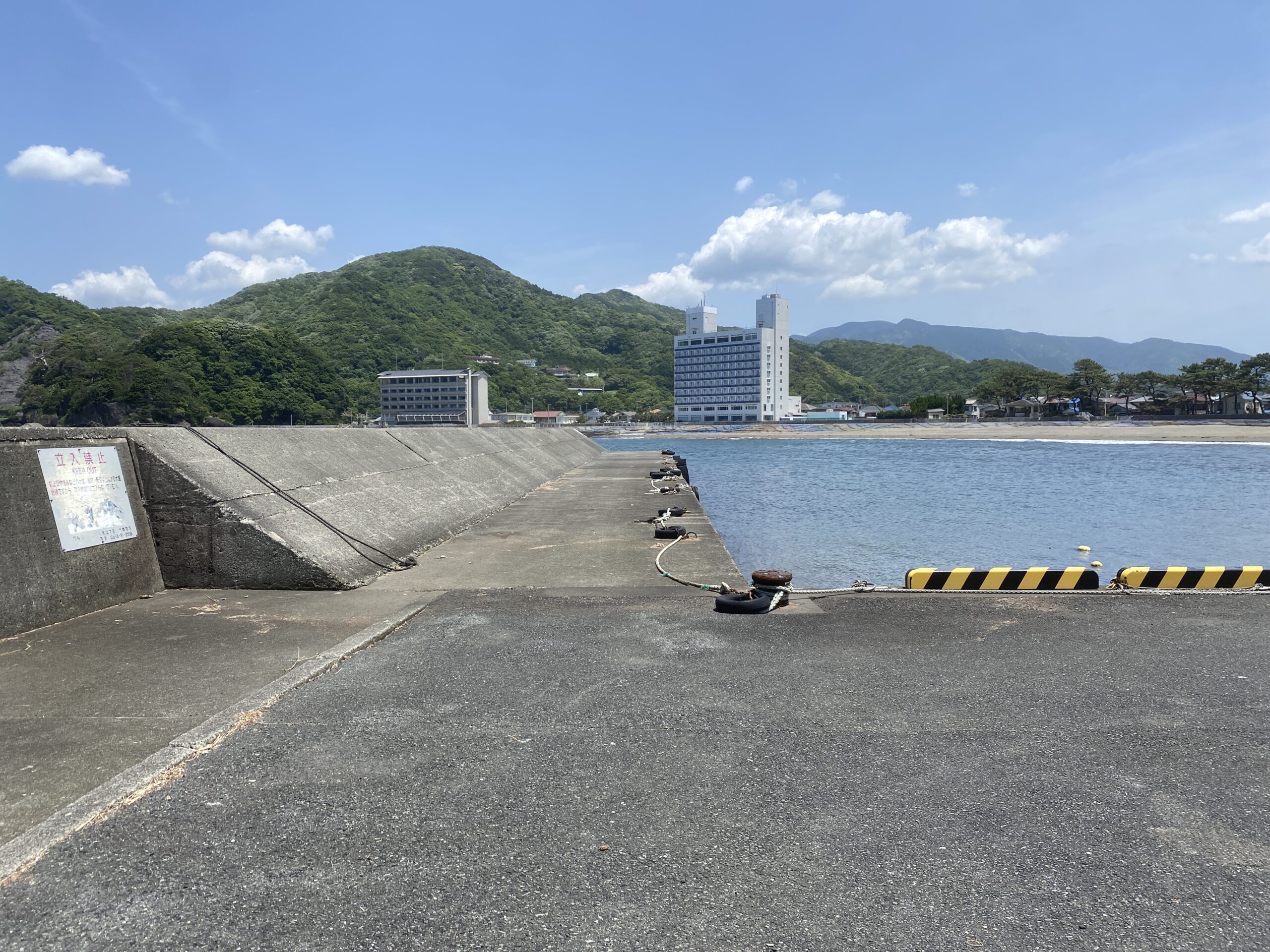 松崎港（旧港）　釣り