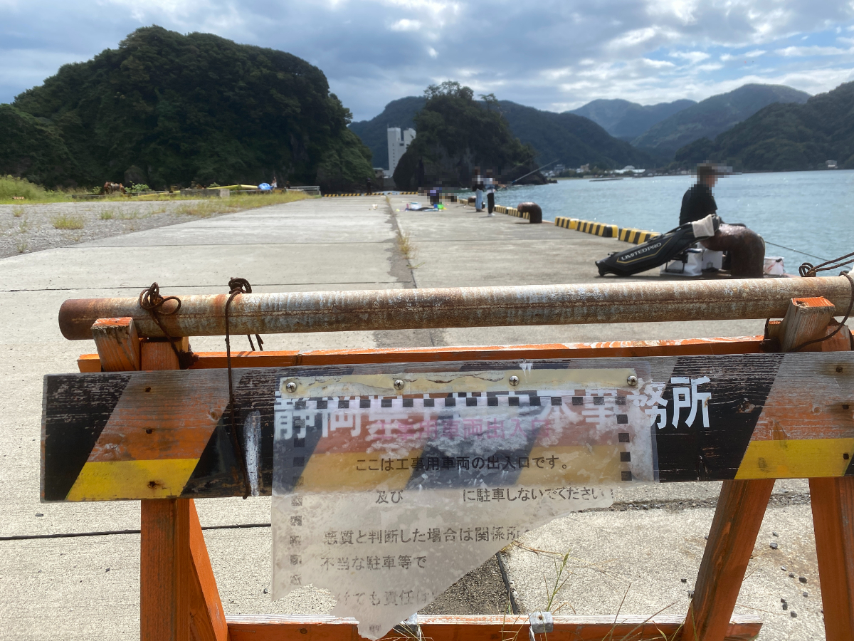 松崎新港　釣り