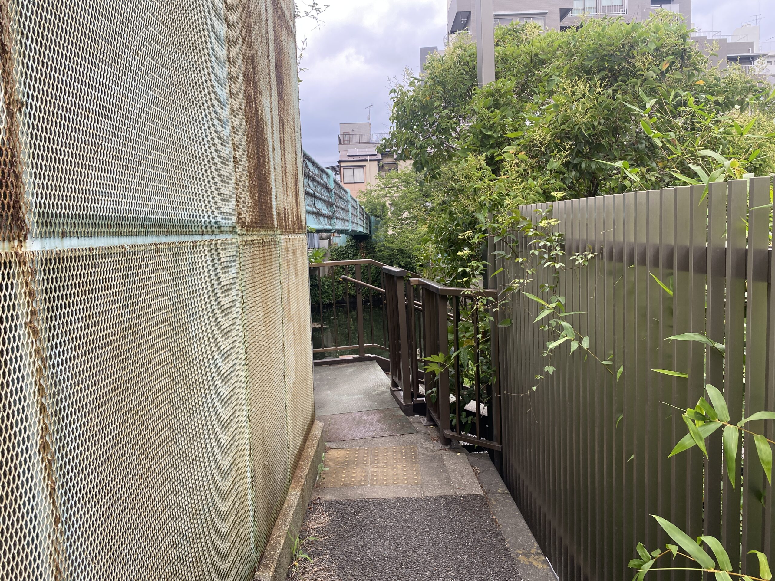 平久橋 水辺の散歩道 釣り