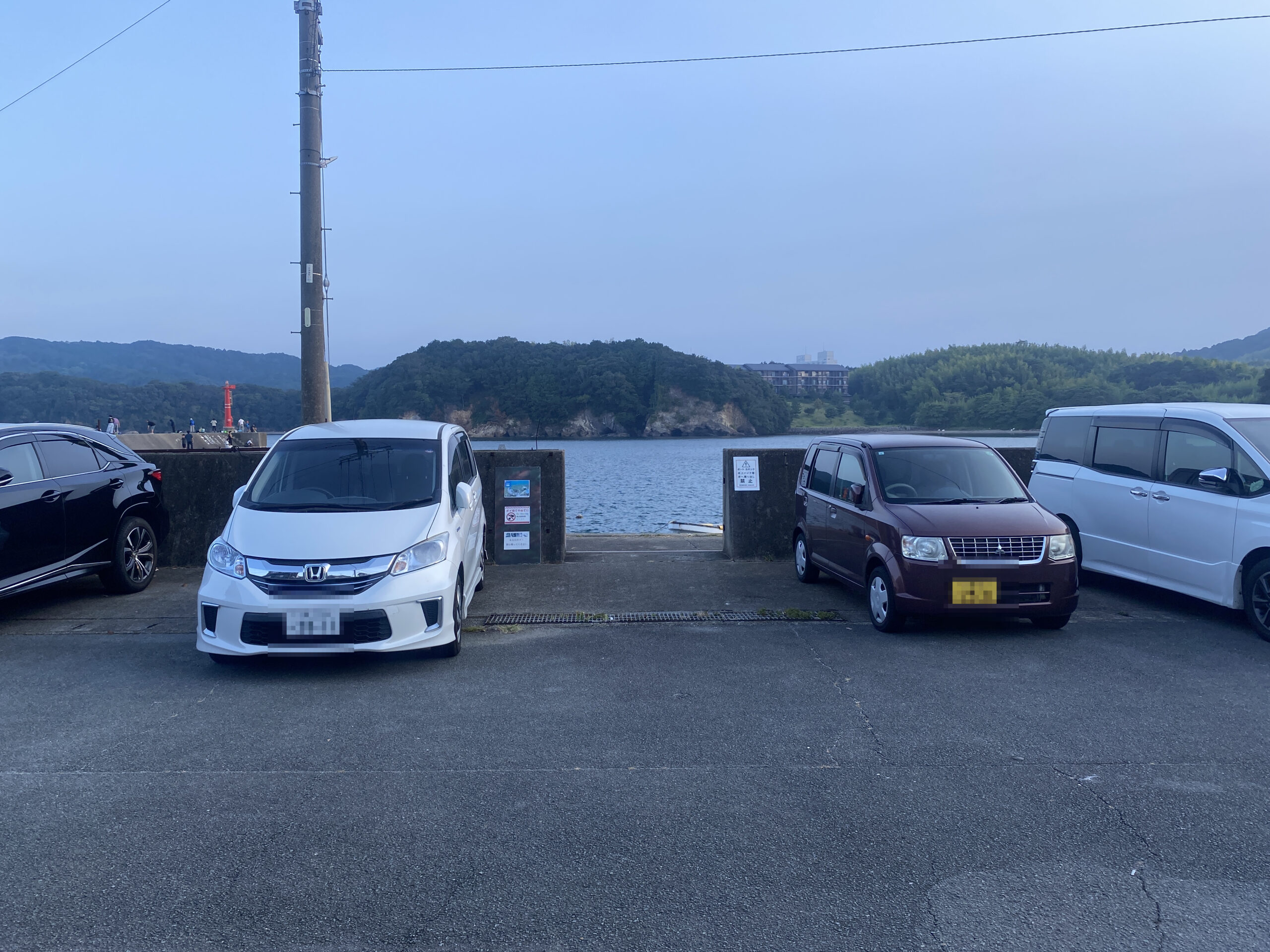 安楽島漁港 釣り 駐車場