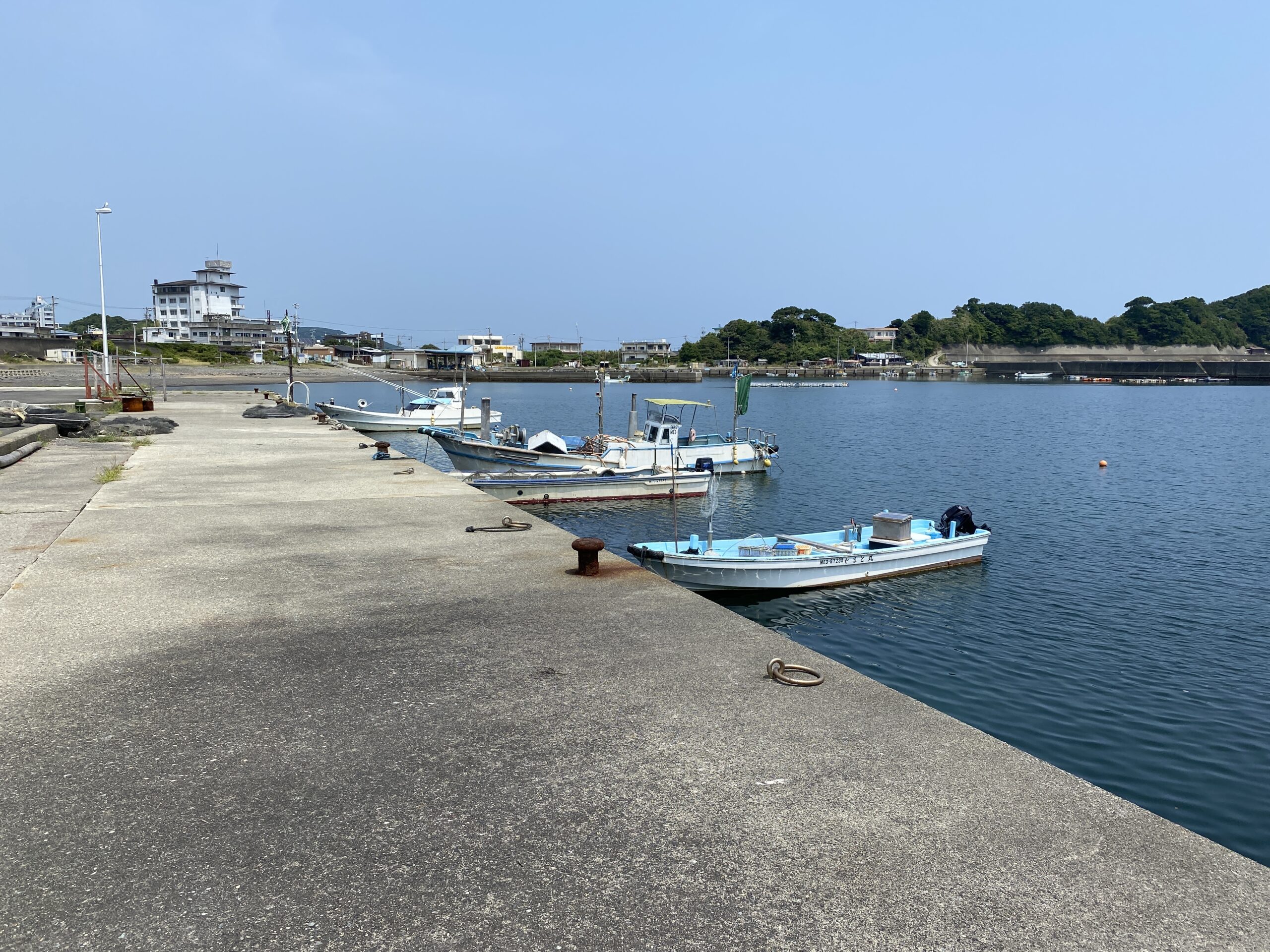 相差漁港　釣り