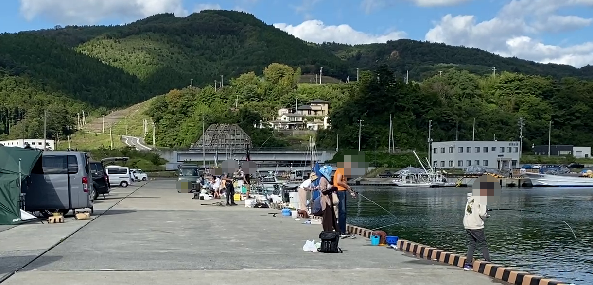 女川港　釣り