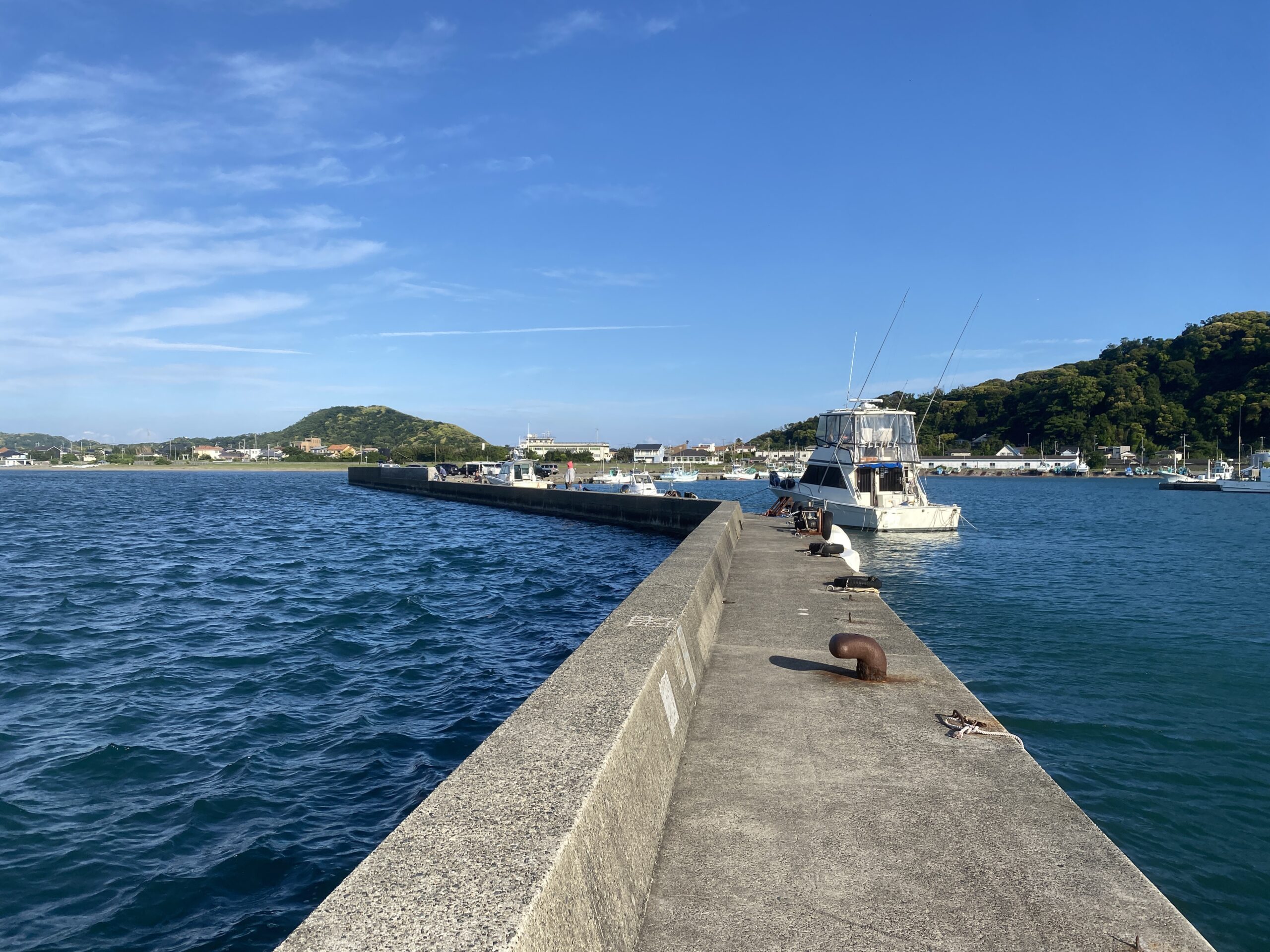 晴れパーク館山　釣り場のグルメ　富浦新港