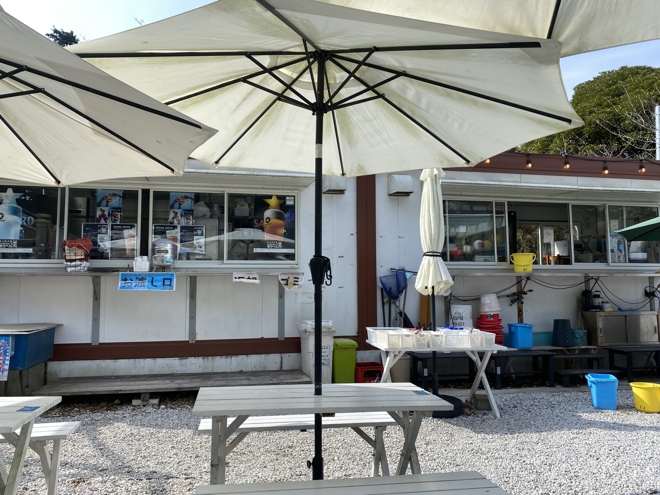 晴れパーク館山　釣り場のグルメ