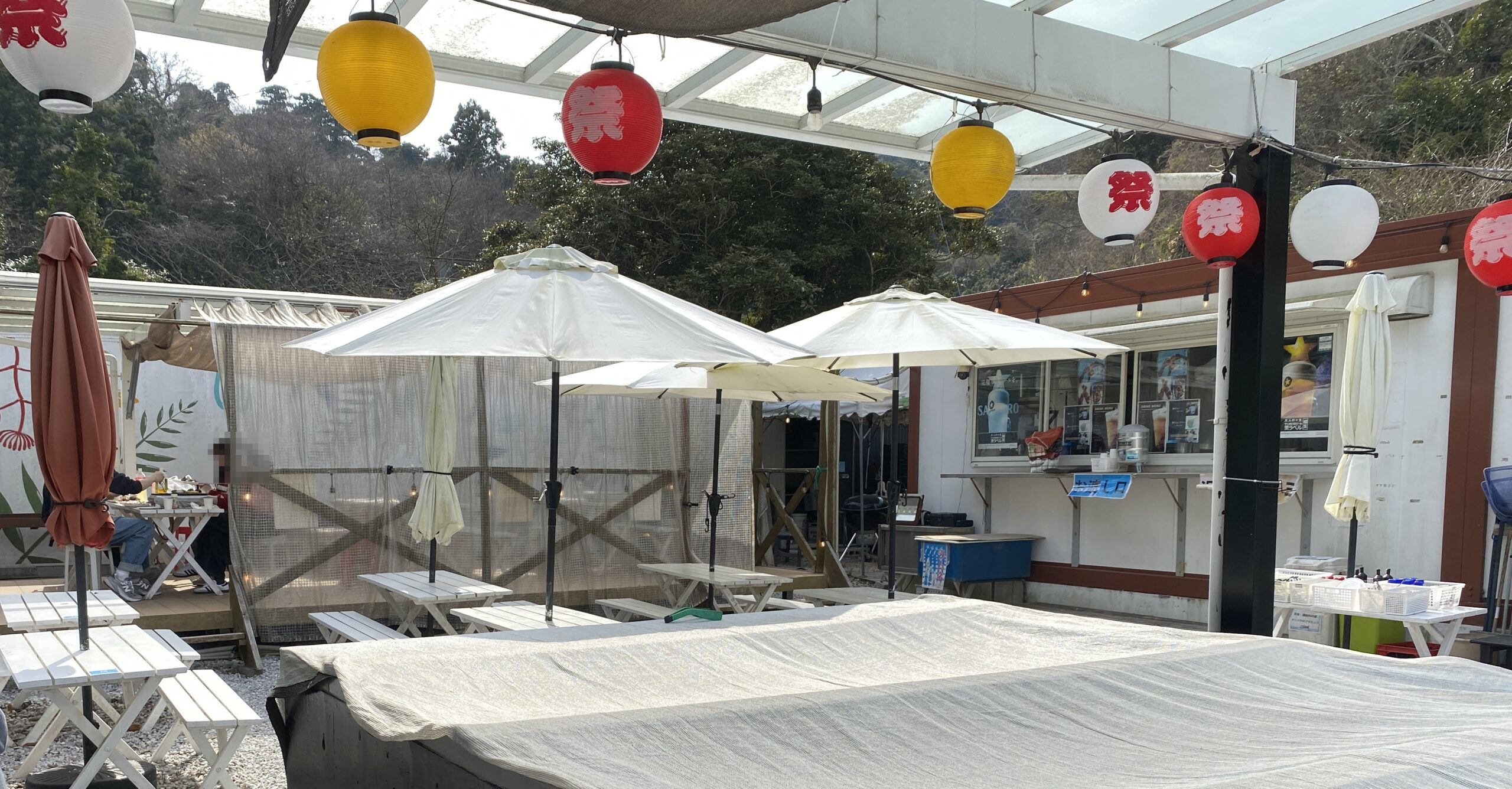 晴れパーク館山　釣り場のグルメ