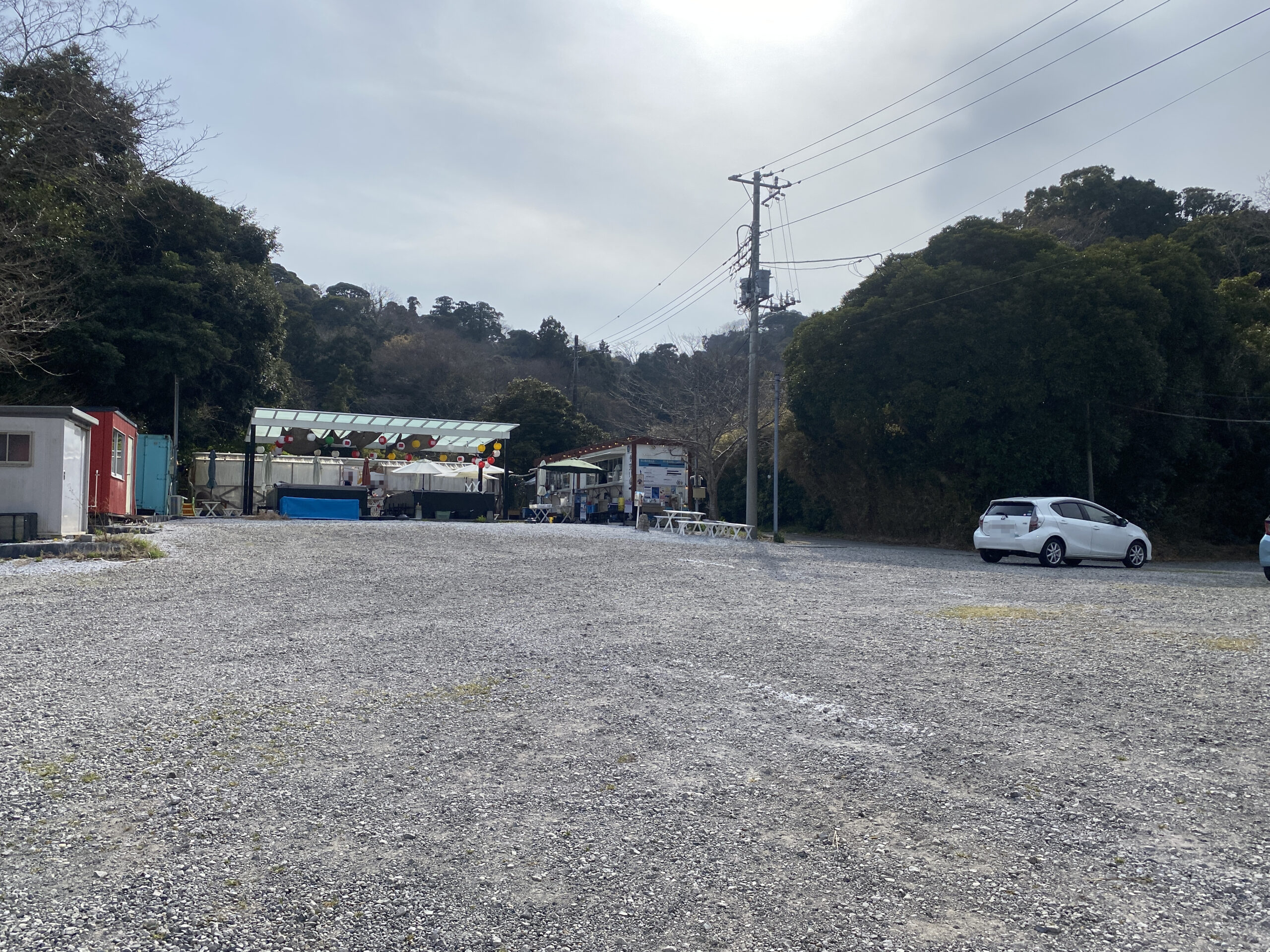 晴れパーク館山　釣り場のグルメ